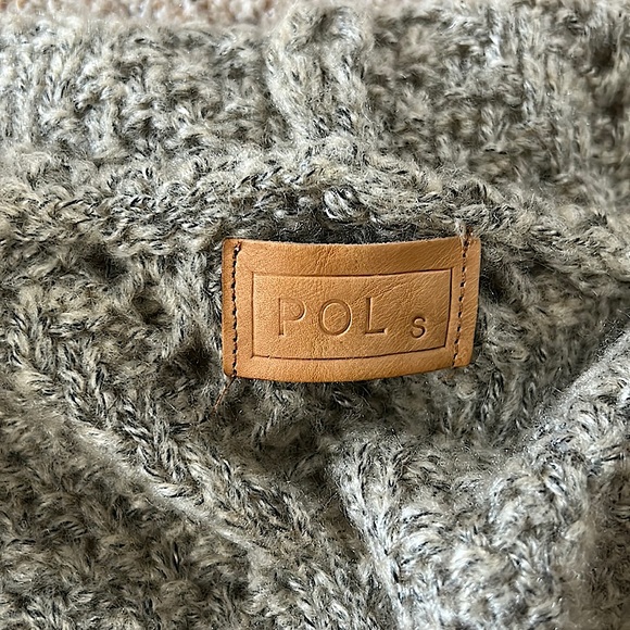 POL Comfy Gray Hooded Long Knit Sweater Jacket Coat **Size S** 🌸🌸 - Picture 4 of 4